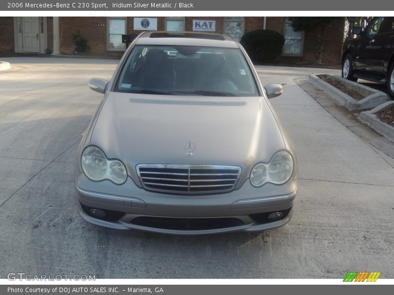 Iridium Silver Metallic / Black 2006 Mercedes-Benz C 230 Sport