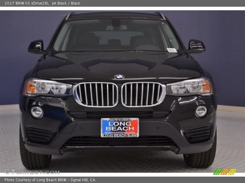 Jet Black / Black 2017 BMW X3 sDrive28i