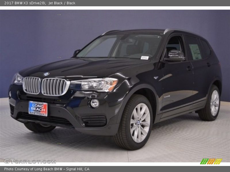 Jet Black / Black 2017 BMW X3 sDrive28i