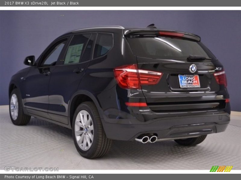 Jet Black / Black 2017 BMW X3 sDrive28i