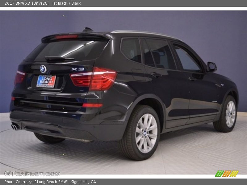 Jet Black / Black 2017 BMW X3 sDrive28i