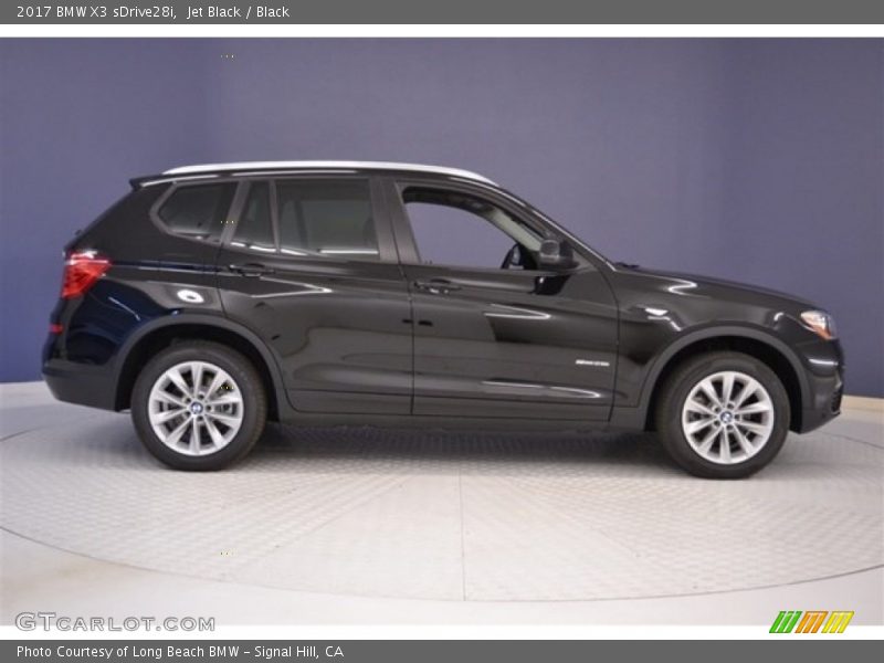 Jet Black / Black 2017 BMW X3 sDrive28i