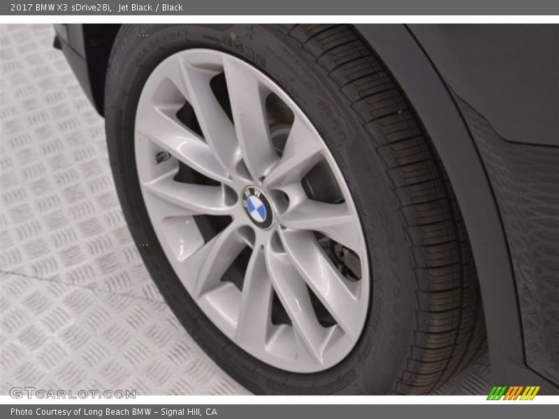 Jet Black / Black 2017 BMW X3 sDrive28i