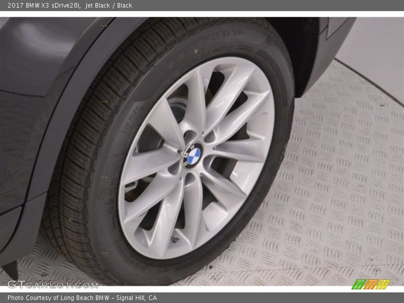 Jet Black / Black 2017 BMW X3 sDrive28i