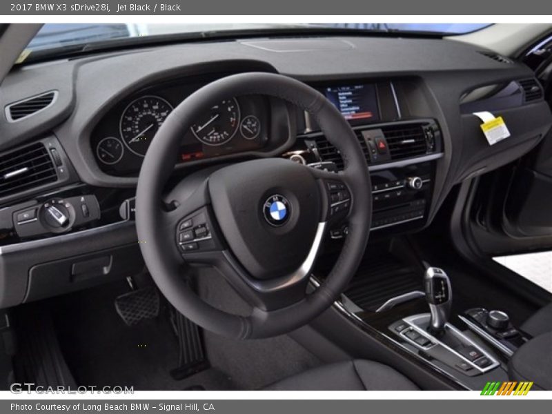 Jet Black / Black 2017 BMW X3 sDrive28i