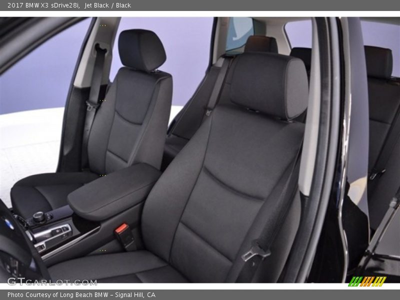 Jet Black / Black 2017 BMW X3 sDrive28i