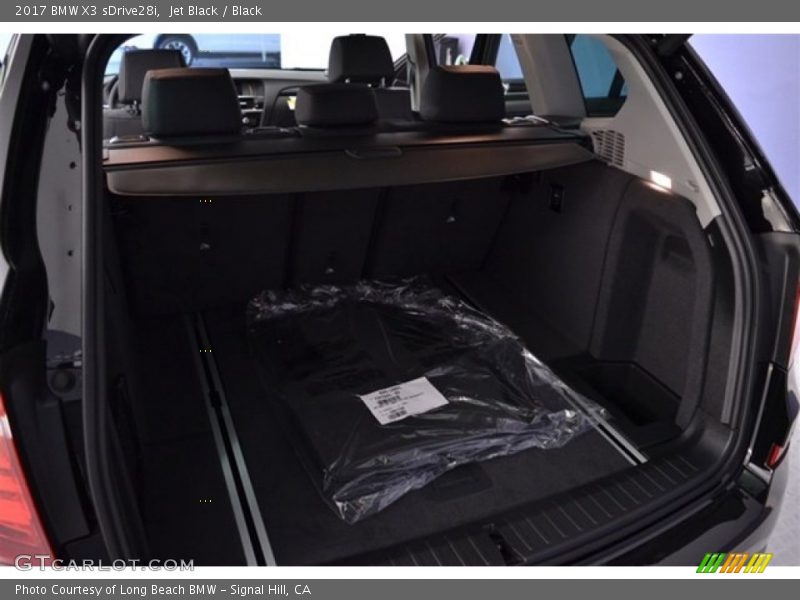 Jet Black / Black 2017 BMW X3 sDrive28i