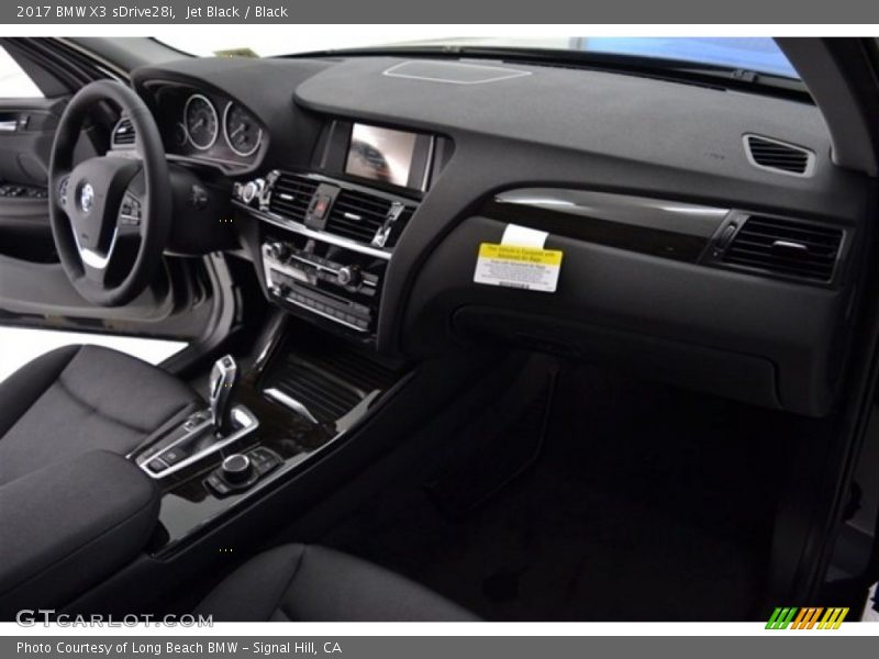 Jet Black / Black 2017 BMW X3 sDrive28i