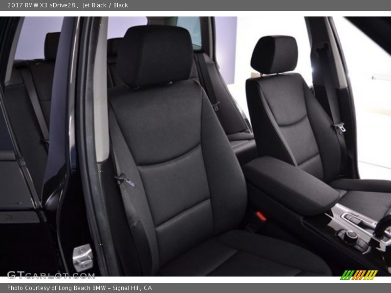 Jet Black / Black 2017 BMW X3 sDrive28i