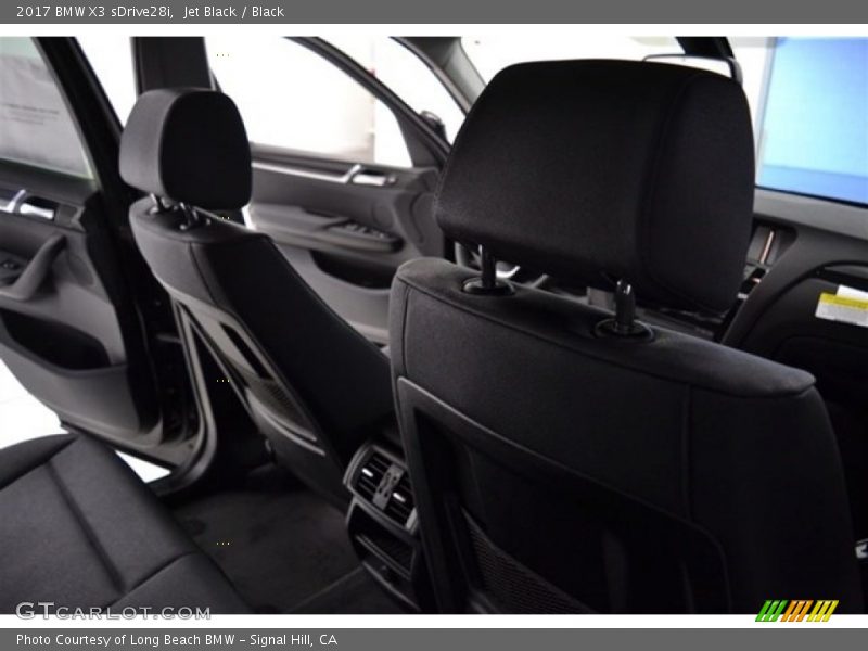Jet Black / Black 2017 BMW X3 sDrive28i