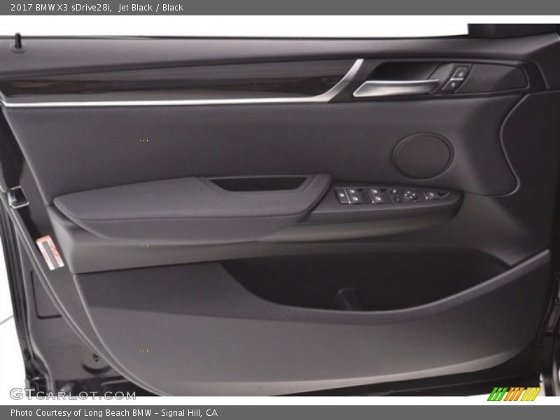 Jet Black / Black 2017 BMW X3 sDrive28i