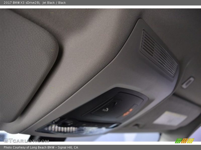 Jet Black / Black 2017 BMW X3 sDrive28i