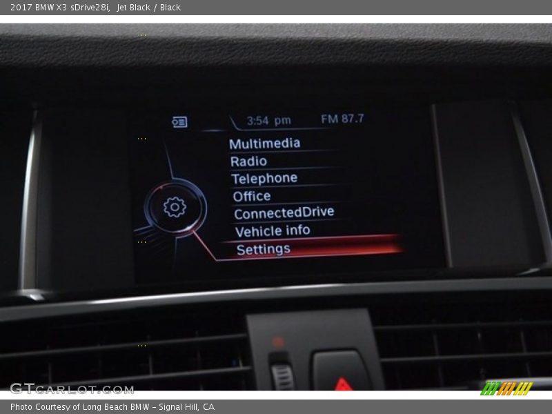 Jet Black / Black 2017 BMW X3 sDrive28i