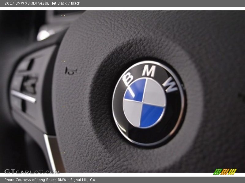 Jet Black / Black 2017 BMW X3 sDrive28i