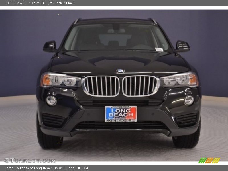 Jet Black / Black 2017 BMW X3 sDrive28i