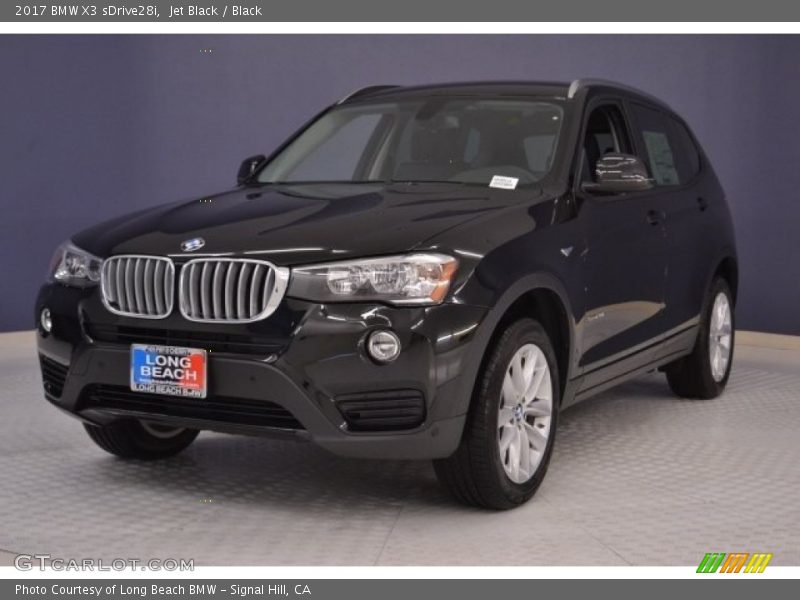 Jet Black / Black 2017 BMW X3 sDrive28i