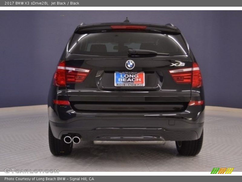 Jet Black / Black 2017 BMW X3 sDrive28i