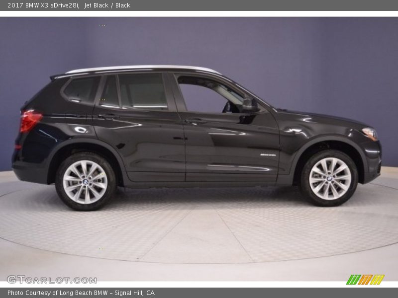 Jet Black / Black 2017 BMW X3 sDrive28i