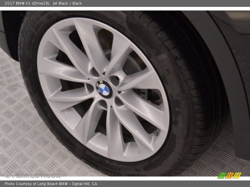 Jet Black / Black 2017 BMW X3 sDrive28i