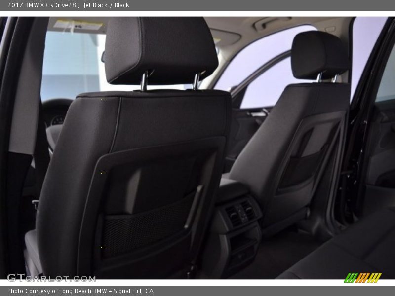 Jet Black / Black 2017 BMW X3 sDrive28i