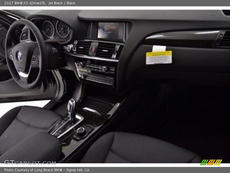 Jet Black / Black 2017 BMW X3 sDrive28i