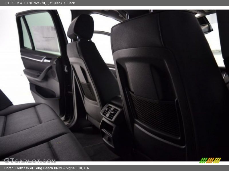 Jet Black / Black 2017 BMW X3 sDrive28i