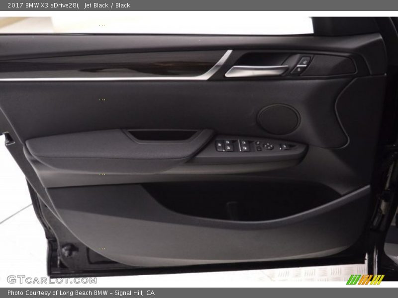 Jet Black / Black 2017 BMW X3 sDrive28i