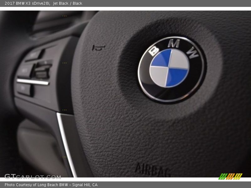Jet Black / Black 2017 BMW X3 sDrive28i