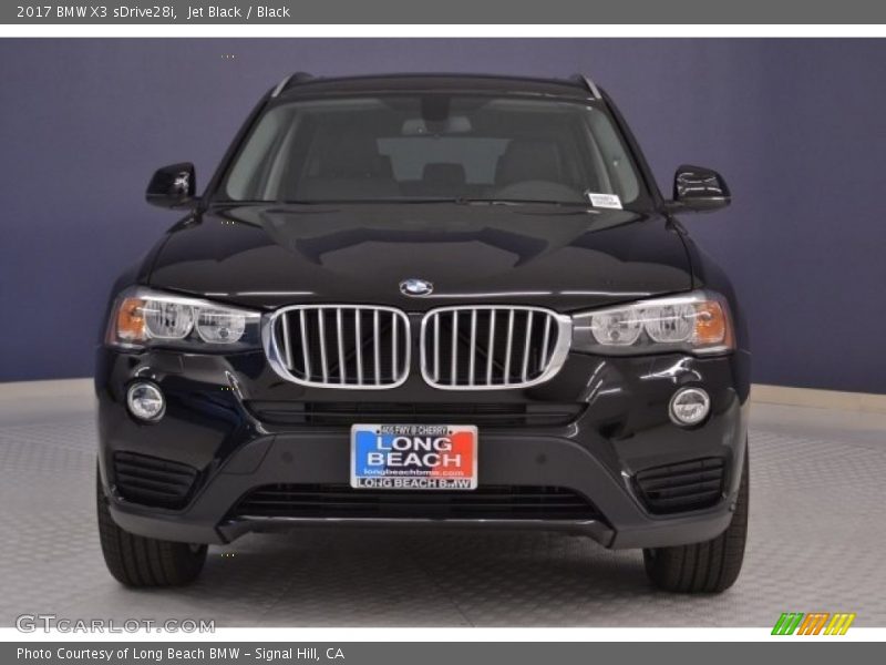Jet Black / Black 2017 BMW X3 sDrive28i