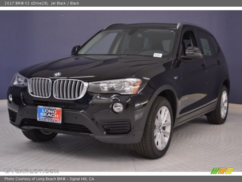 Jet Black / Black 2017 BMW X3 sDrive28i
