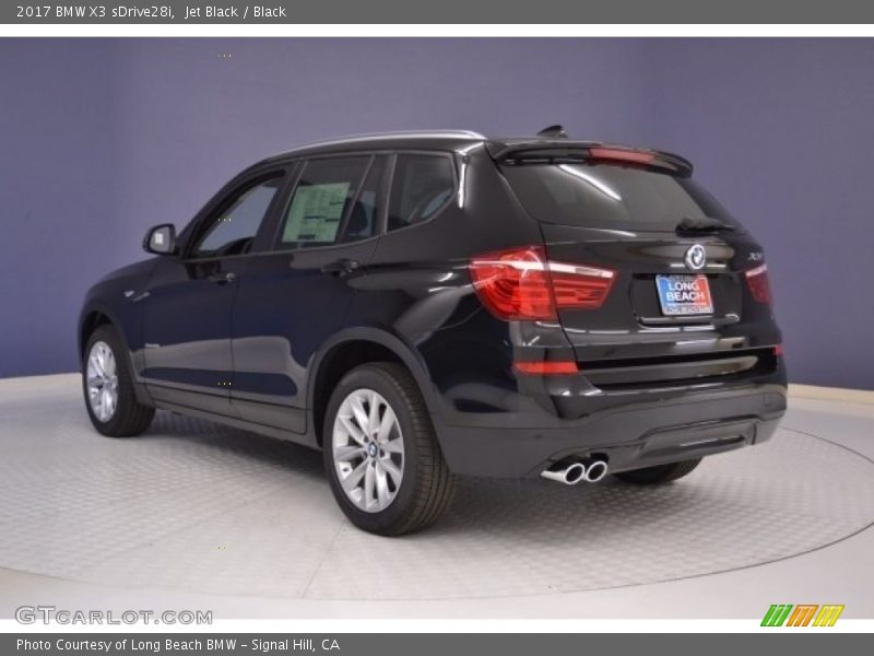 Jet Black / Black 2017 BMW X3 sDrive28i