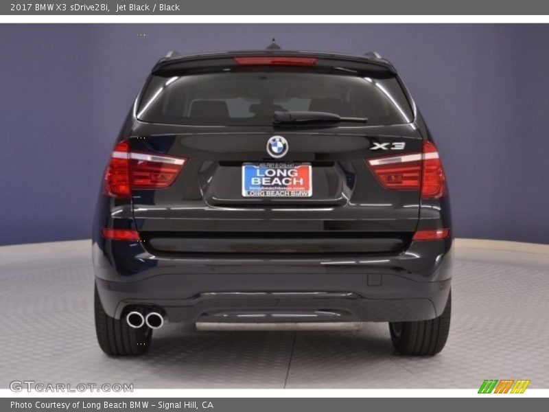 Jet Black / Black 2017 BMW X3 sDrive28i