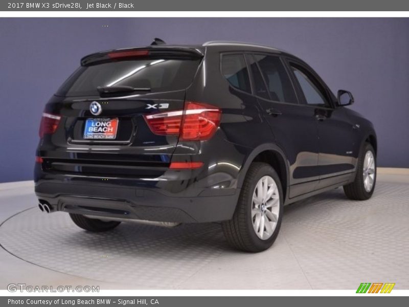 Jet Black / Black 2017 BMW X3 sDrive28i