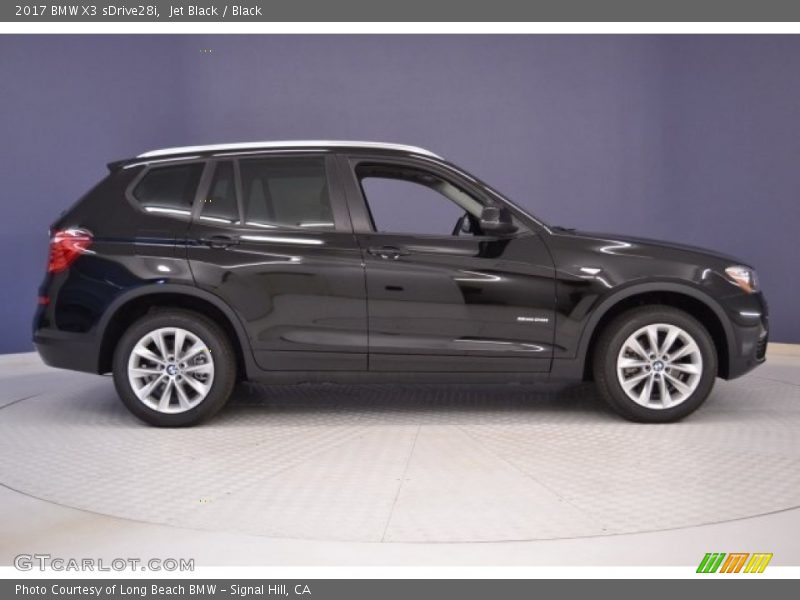 Jet Black / Black 2017 BMW X3 sDrive28i