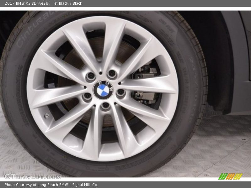 Jet Black / Black 2017 BMW X3 sDrive28i