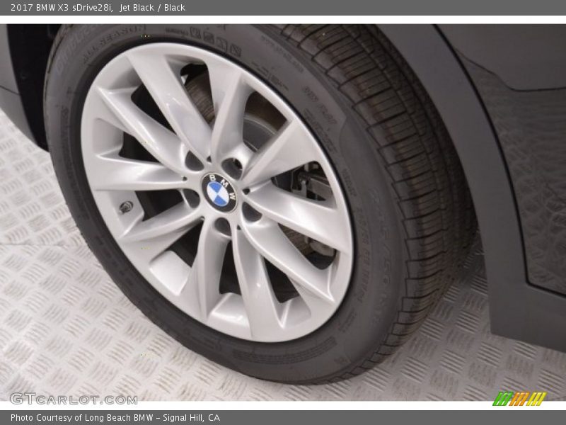 Jet Black / Black 2017 BMW X3 sDrive28i