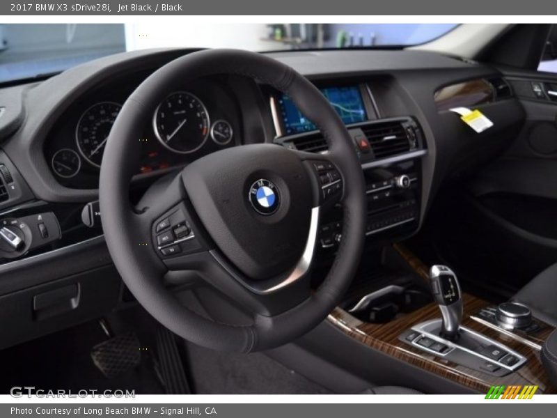 Jet Black / Black 2017 BMW X3 sDrive28i