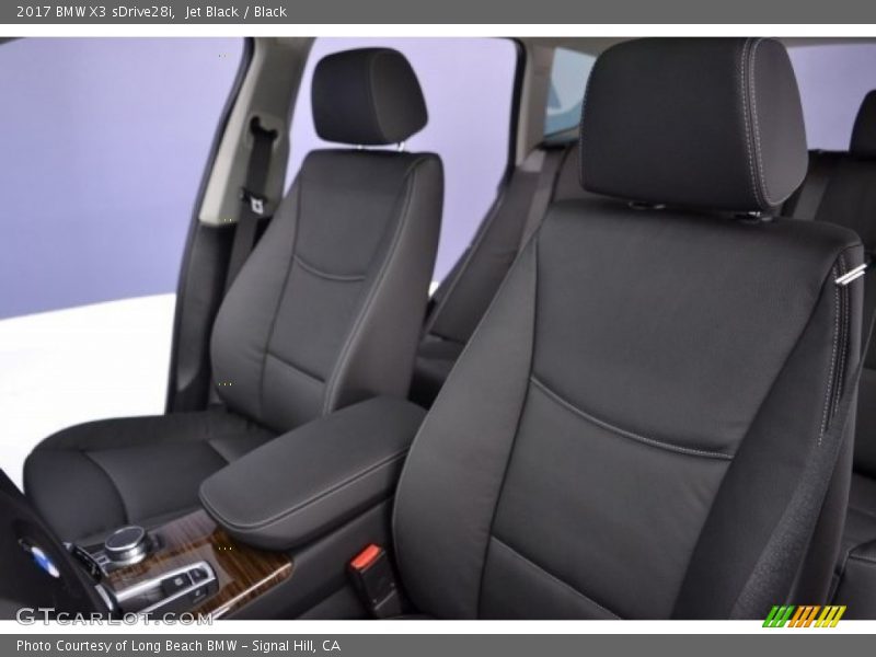 Jet Black / Black 2017 BMW X3 sDrive28i
