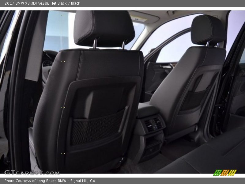Jet Black / Black 2017 BMW X3 sDrive28i
