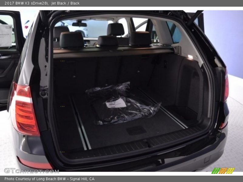 Jet Black / Black 2017 BMW X3 sDrive28i