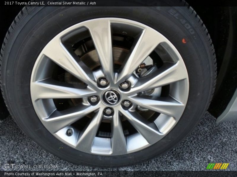 Celestial Silver Metallic / Ash 2017 Toyota Camry LE