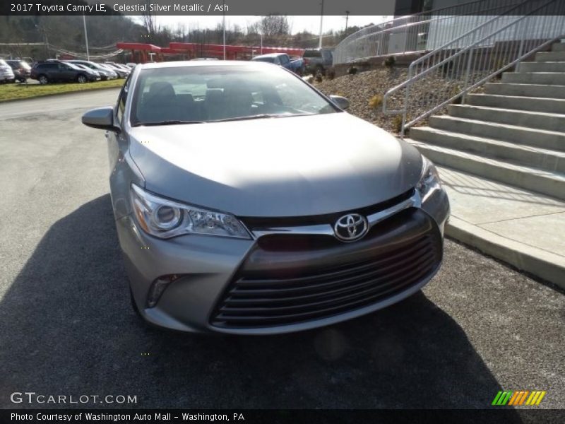 Celestial Silver Metallic / Ash 2017 Toyota Camry LE