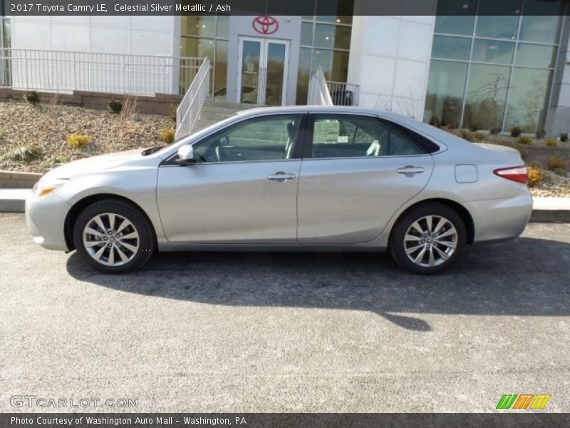 Celestial Silver Metallic / Ash 2017 Toyota Camry LE