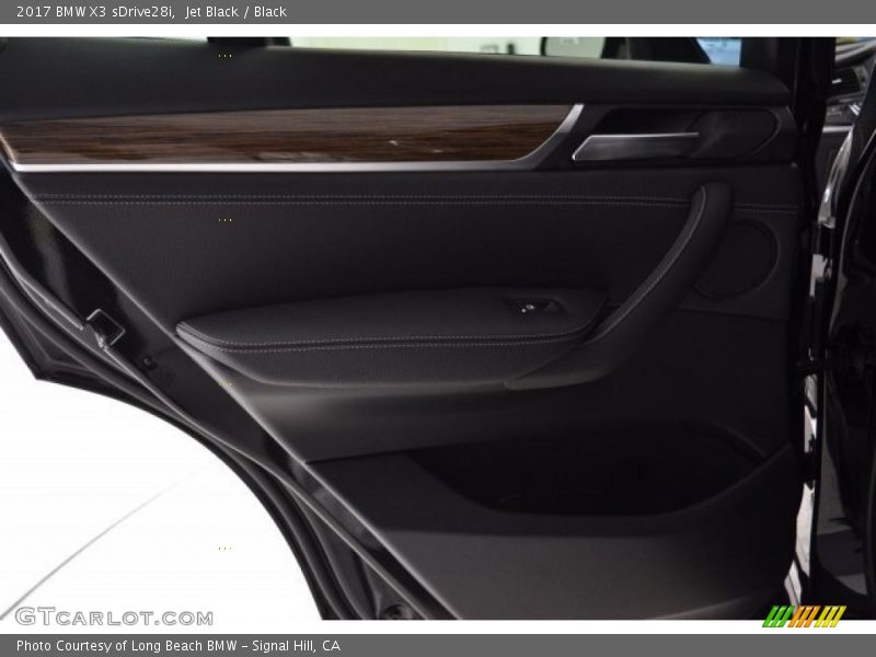 Jet Black / Black 2017 BMW X3 sDrive28i