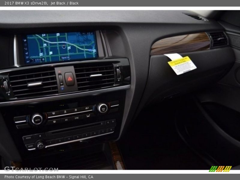 Jet Black / Black 2017 BMW X3 sDrive28i