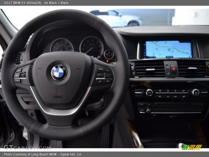 Jet Black / Black 2017 BMW X3 sDrive28i