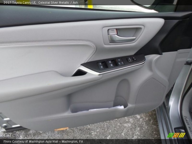 Celestial Silver Metallic / Ash 2017 Toyota Camry LE