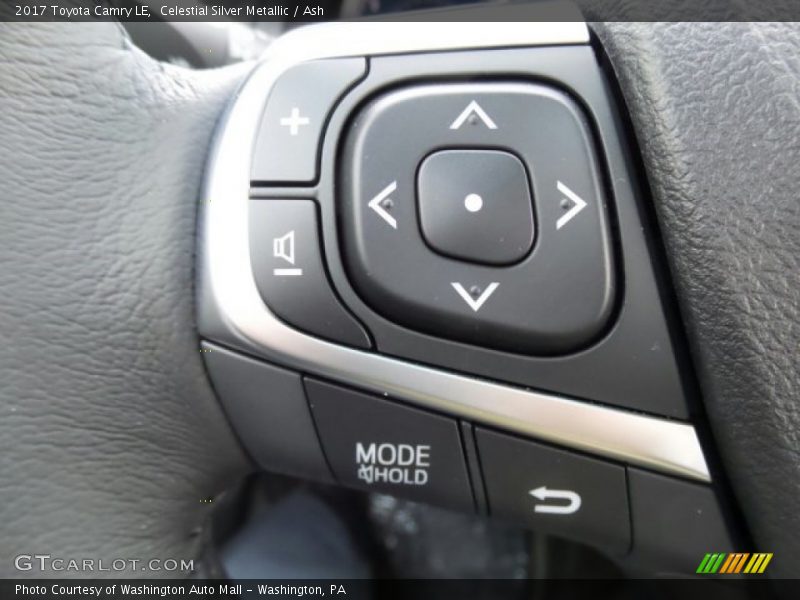 Celestial Silver Metallic / Ash 2017 Toyota Camry LE