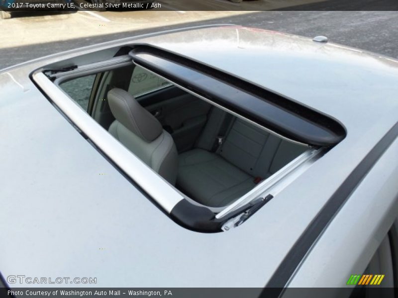 Celestial Silver Metallic / Ash 2017 Toyota Camry LE