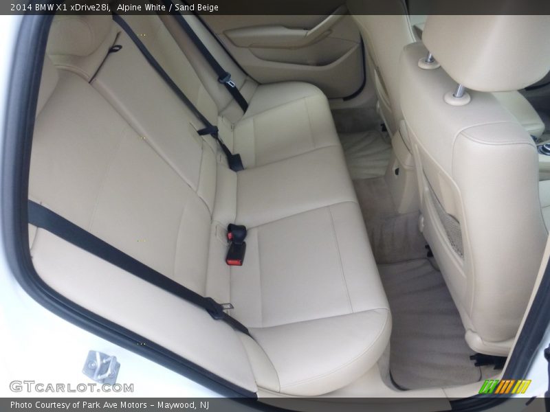 Alpine White / Sand Beige 2014 BMW X1 xDrive28i